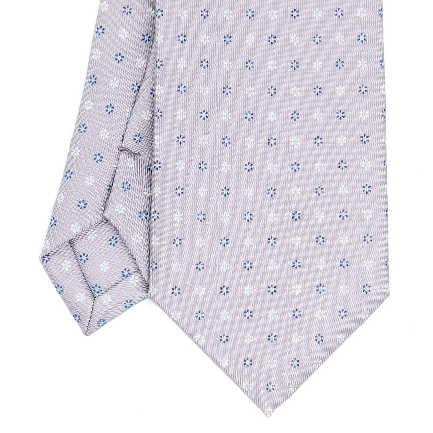 LIGHT GREY EXTRA LONG SARTORIAL SILK TIE