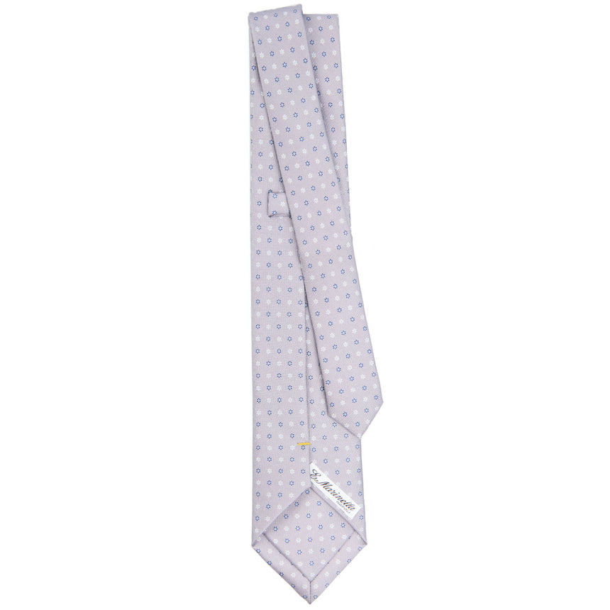 LIGHT GREY EXTRA LONG SARTORIAL SILK TIE