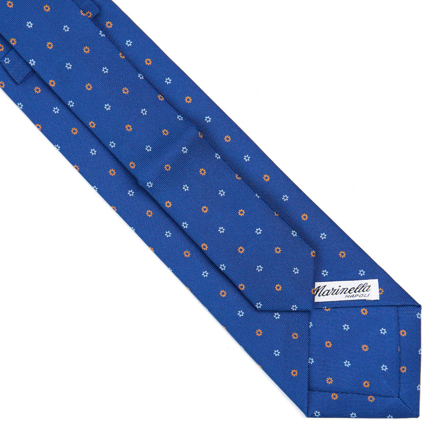 BLUE EXTRA LONG SARTORIAL SILK TIE