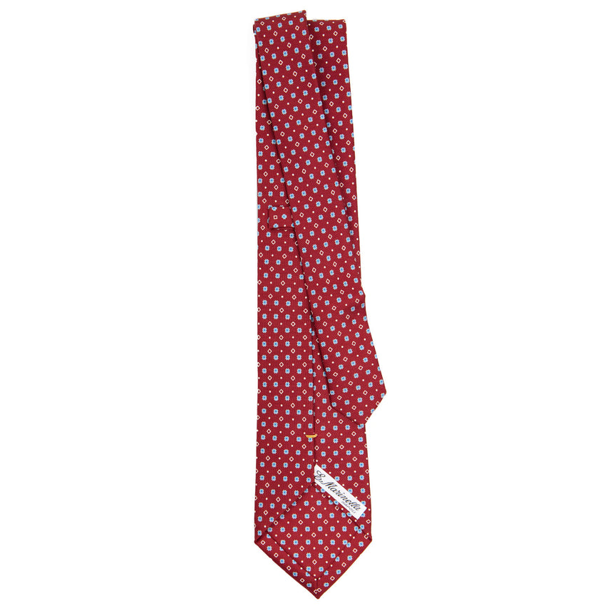 BURGUNDY EXTRA LONG SARTORIAL SILK TIE