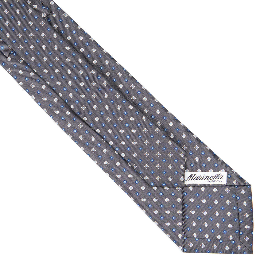 DARK GREY EXTRA LONG SARTORIAL SILK TIE
