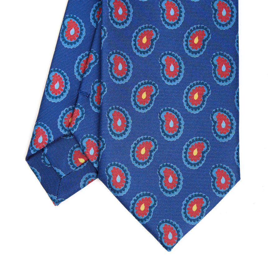 BLUE SILK TIE