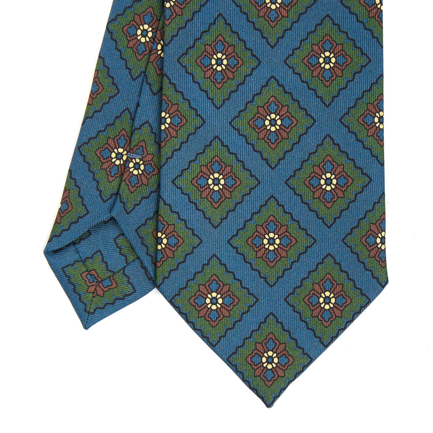 BLUE SILK TIE