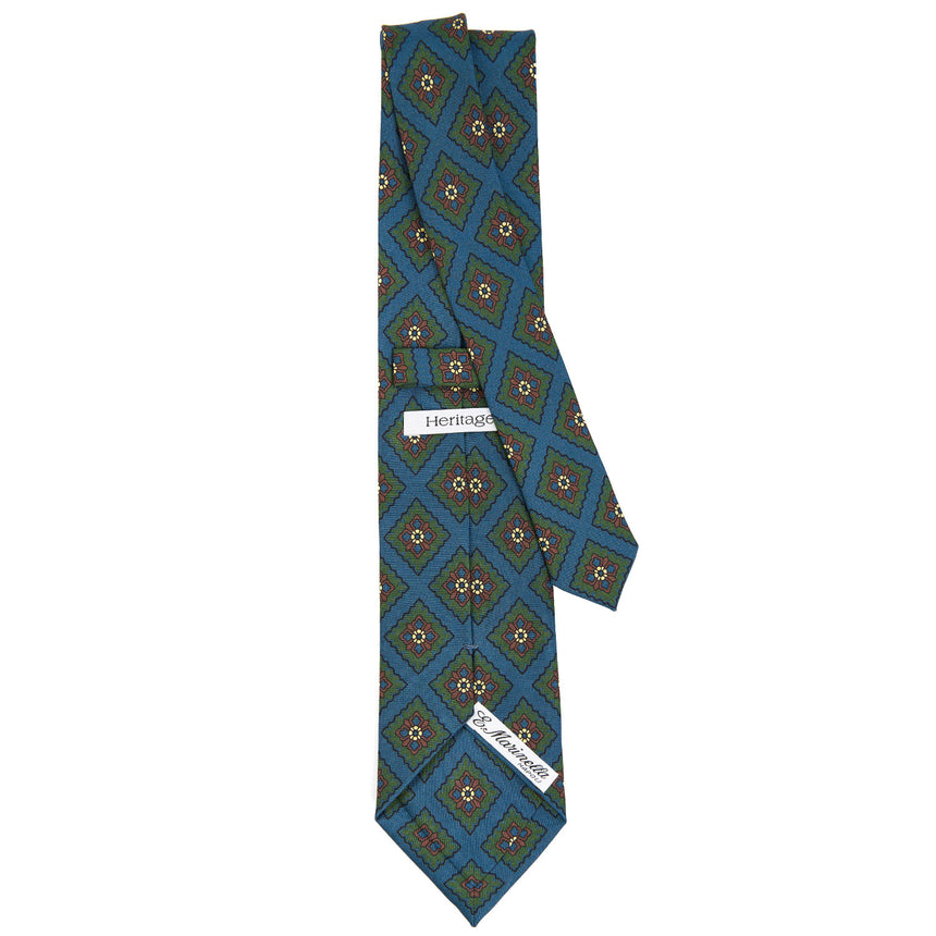 BLUE SILK TIE