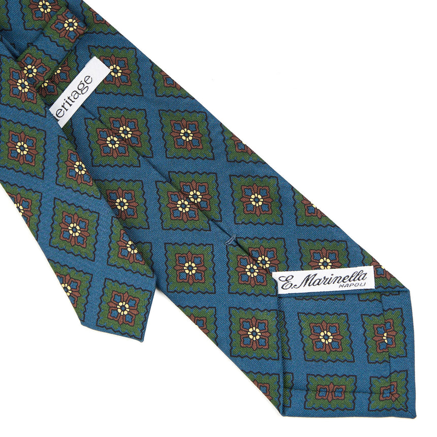 BLUE SILK TIE