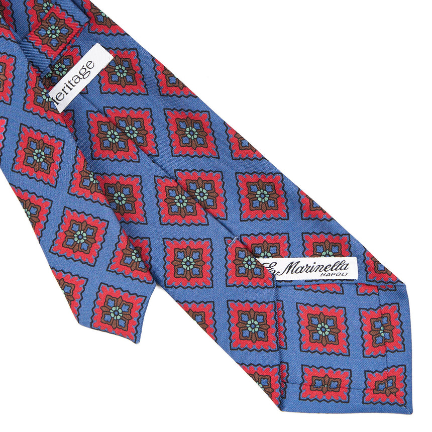 POWDER BLUE HERITAGE COLLECTION SILK TIE
