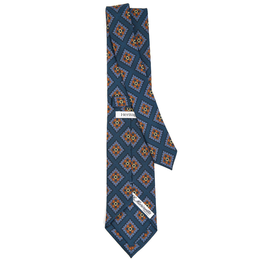 BLUE HERITAGE COLLECTION SILK TIE