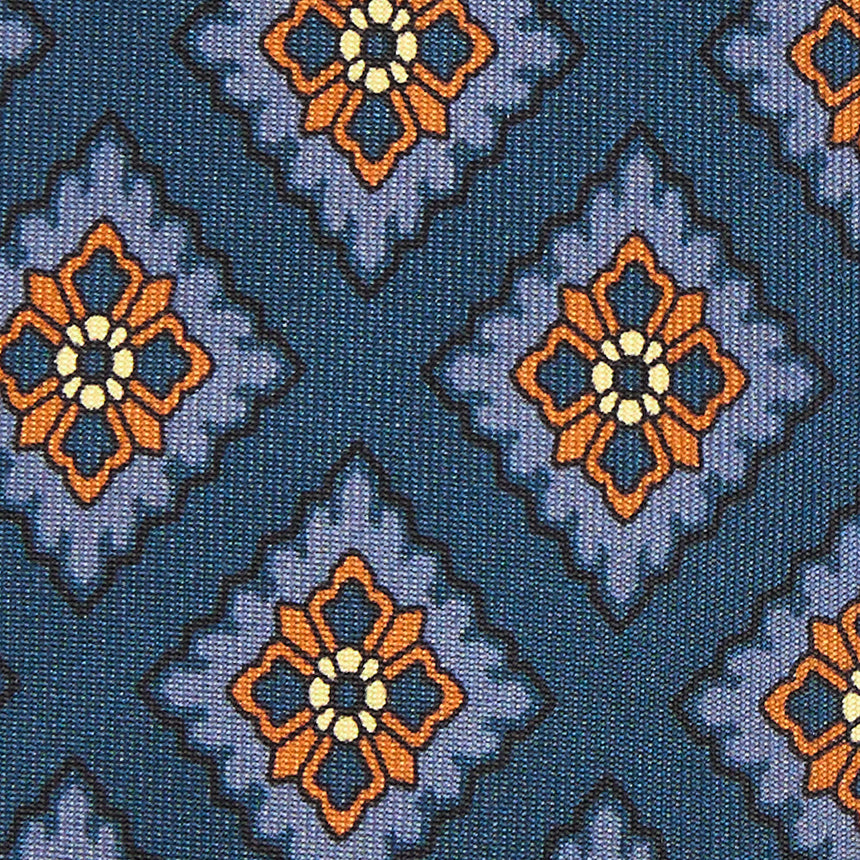 BLUE HERITAGE COLLECTION SILK TIE