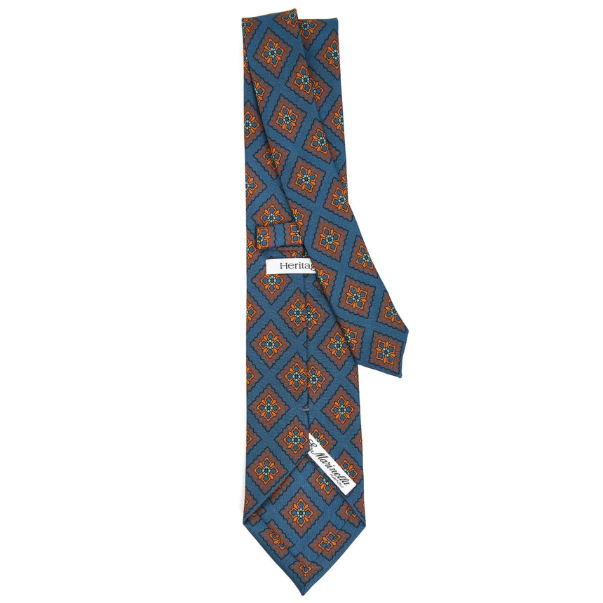 BLUE SILK TIE