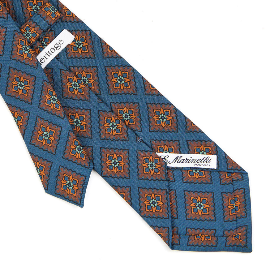BLUE SILK TIE