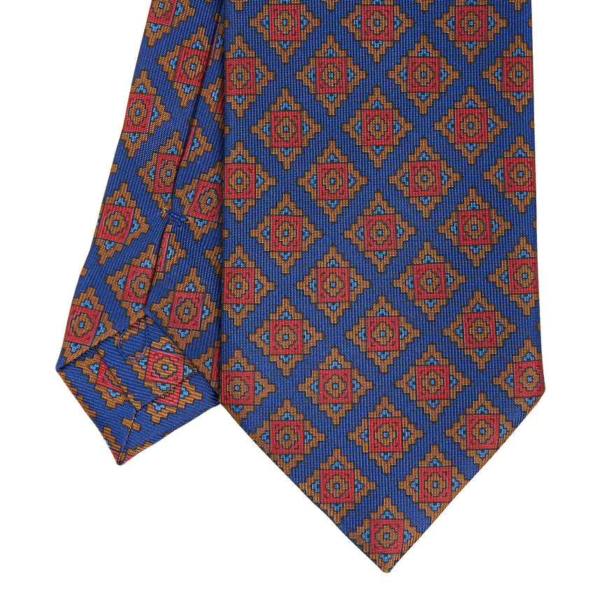 BLUE SILK TIE