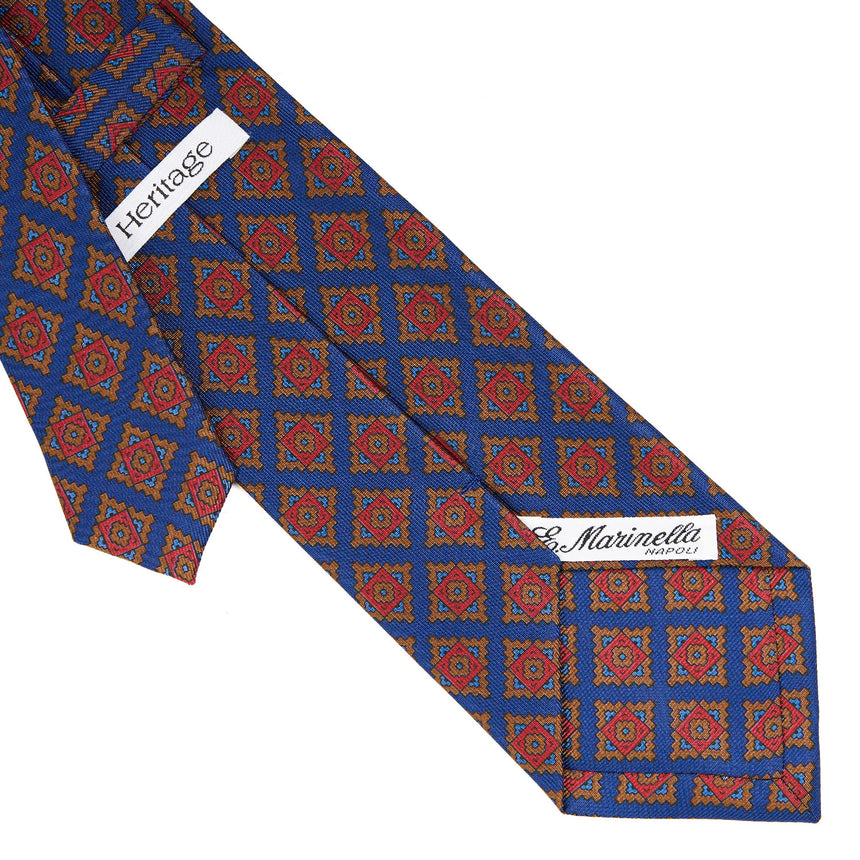 BLUE SILK TIE