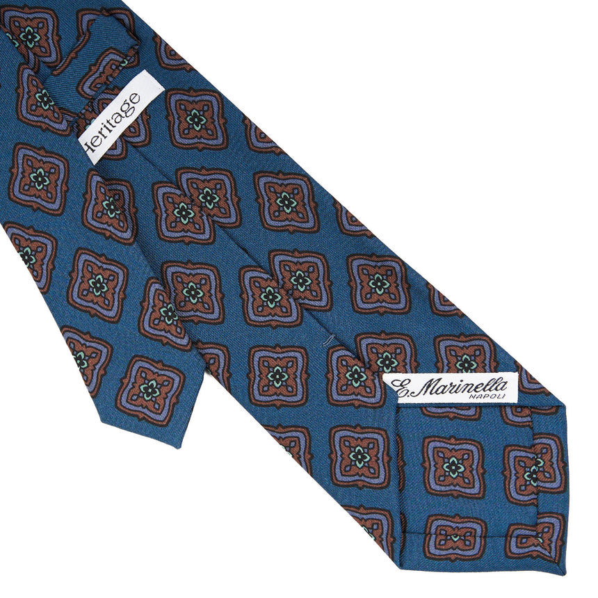 BLUE SILK TIE