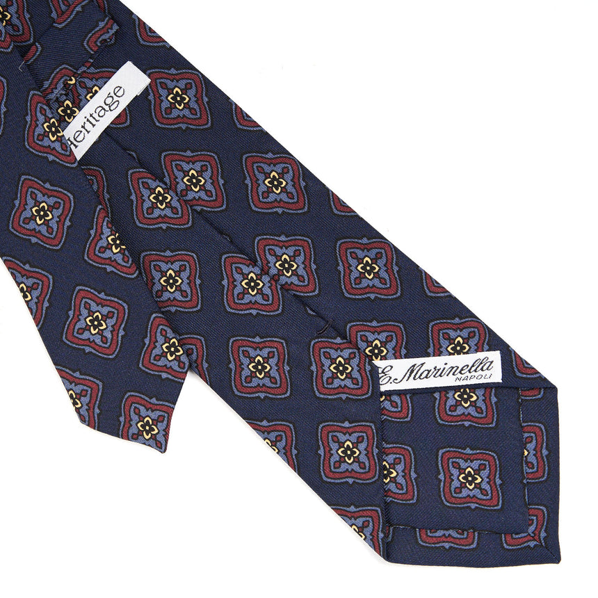 BLUE HERITAGE COLLECTION SILK TIE