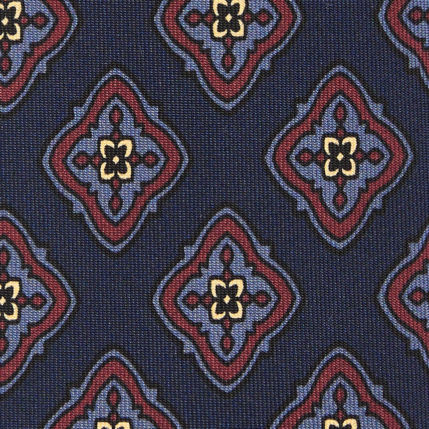 BLUE HERITAGE COLLECTION SILK TIE