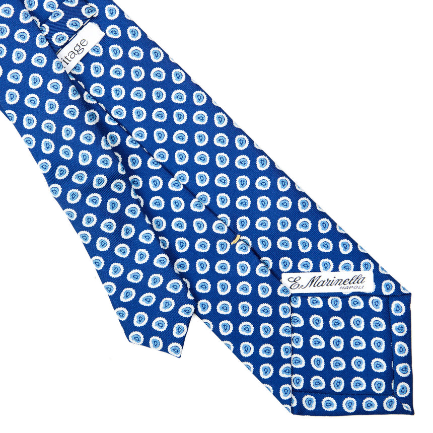 CRAVATTA SARTORIALE EXTRA LONG IN SETA BLU