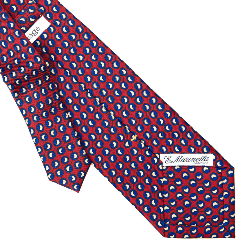 CRAVATTA SARTORIALE EXTRA LONG IN SETA BORDEAUX