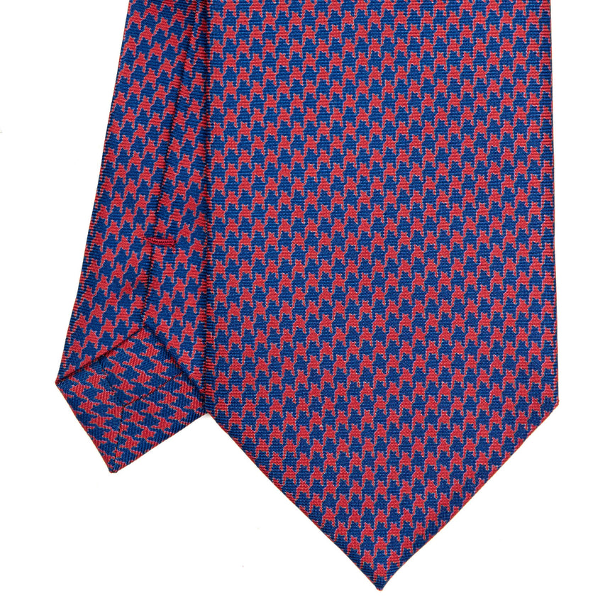 CRAVATTA SARTORIALE EXTRA LONG IN SETA BORDEAUX