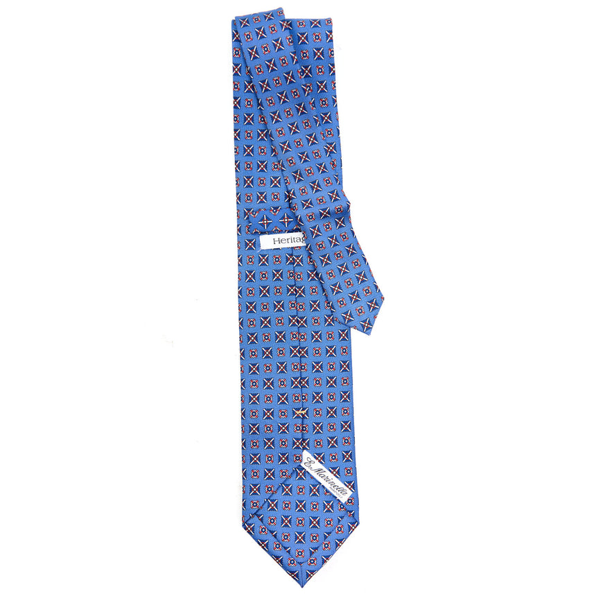 POWDER BLUE EXTRA LONG SILK TIE