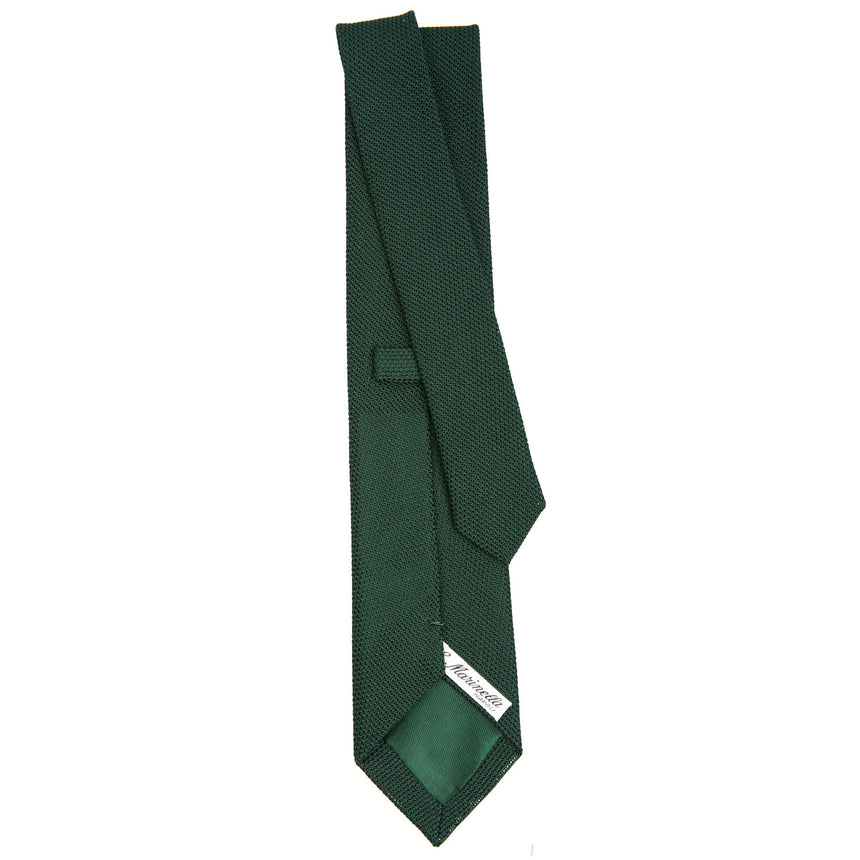 CRAVATTA SARTORIALE VERDE SCURO