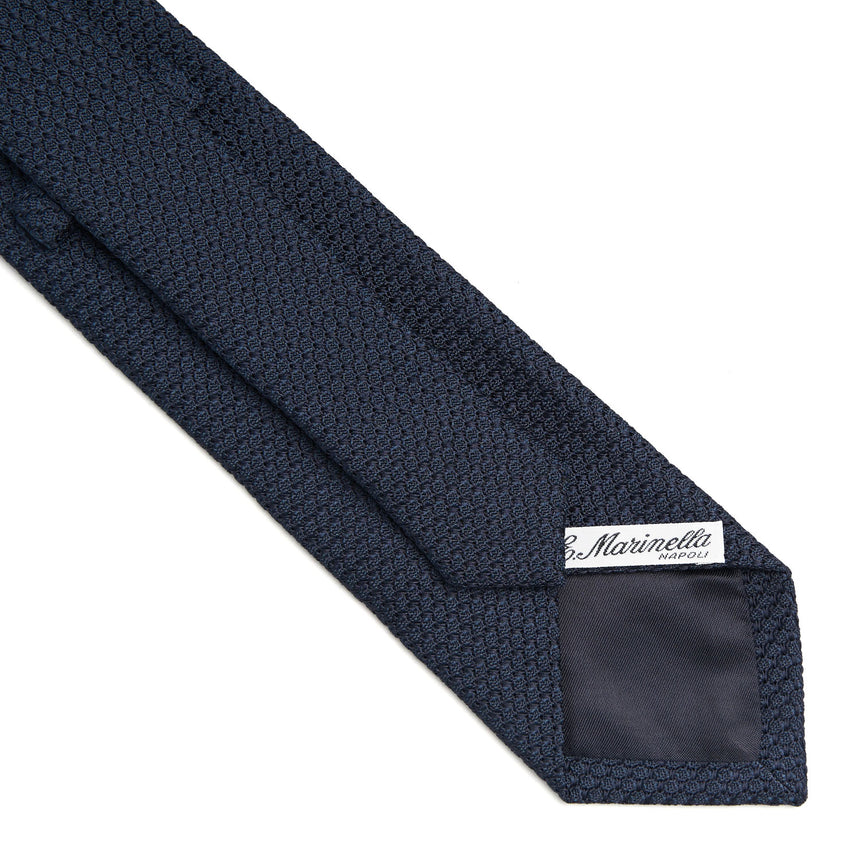 CRAVATTA SARTORIALE BLU SCURO