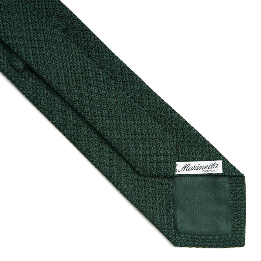 CRAVATTA SARTORIALE VERDE SCURO