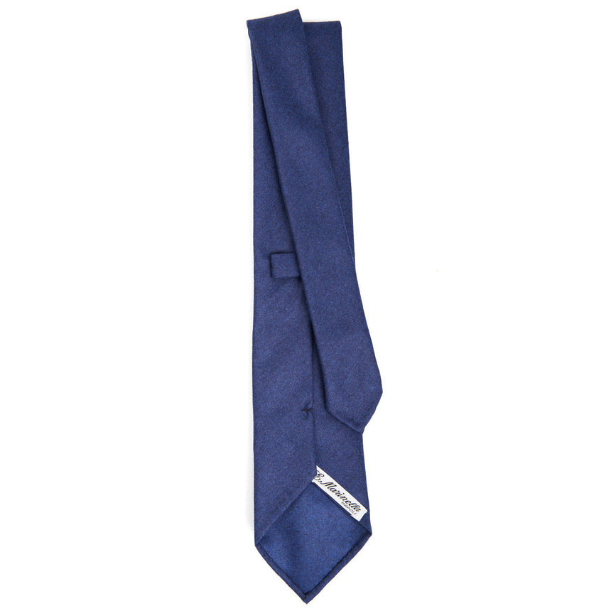 BLUE CLASSIC UNLINED WOOL TIE
