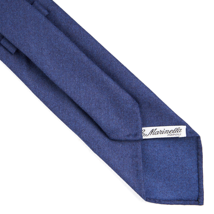 BLUE CLASSIC UNLINED WOOL TIE