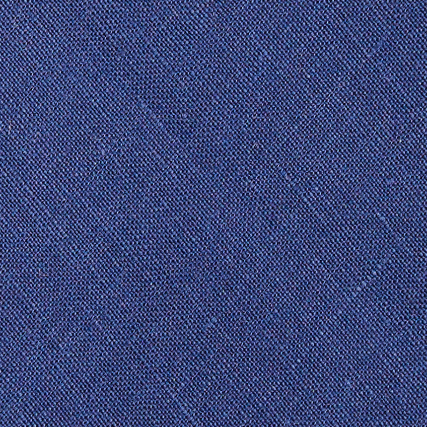 BLUE SARTORIAL LINEN AND COTTON TIE