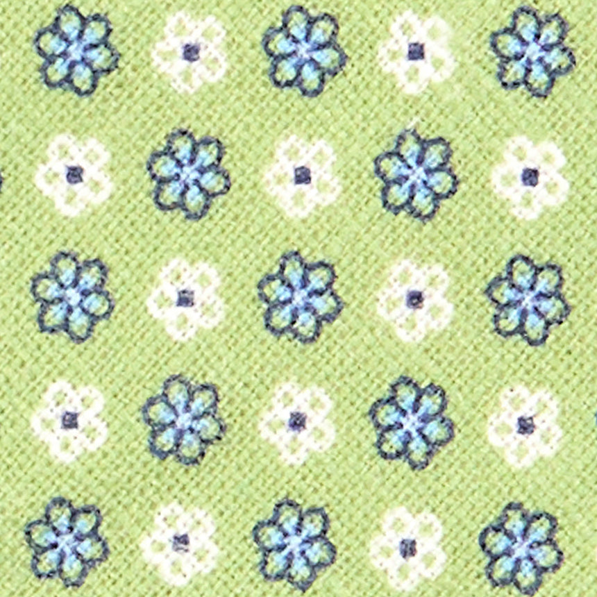 LIGHT GREEN SARTORIAL LINEN TIE