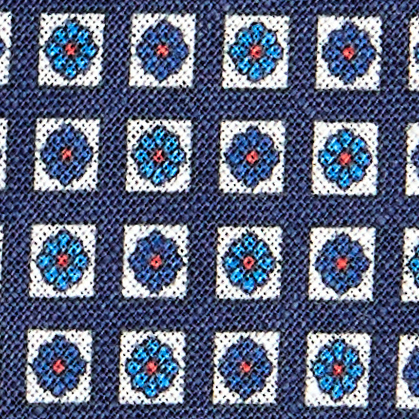 BLUE SARTORIAL LINEN TIE