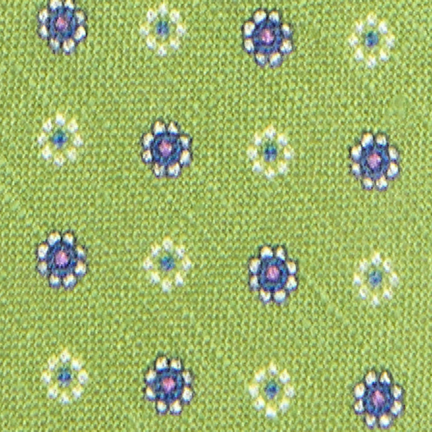 CRAVATTA SARTORIALE IN LINO VERDE