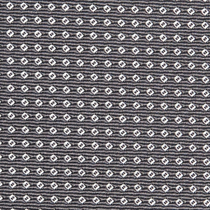 LIGHT GREY CEREMONIAL JACQUARD SILK TIE