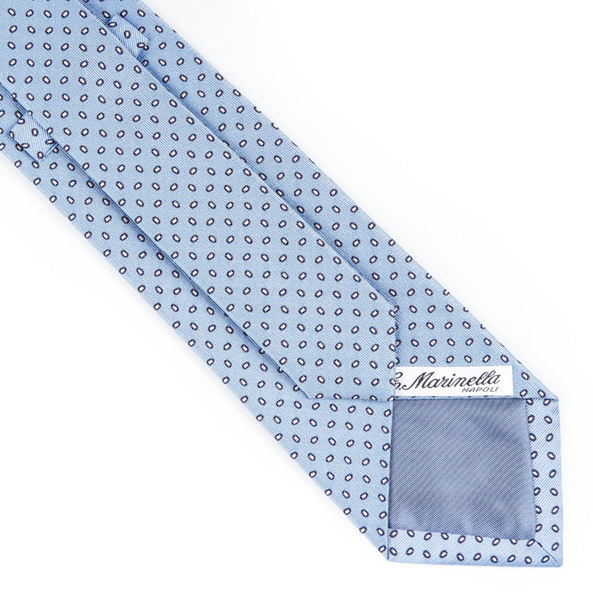 LIGHT BLUE SARTORIAL JACQUARD SILK TIE