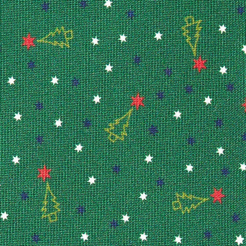 DARK GREEN SARTORIAL HOLIDAY SILK TIE