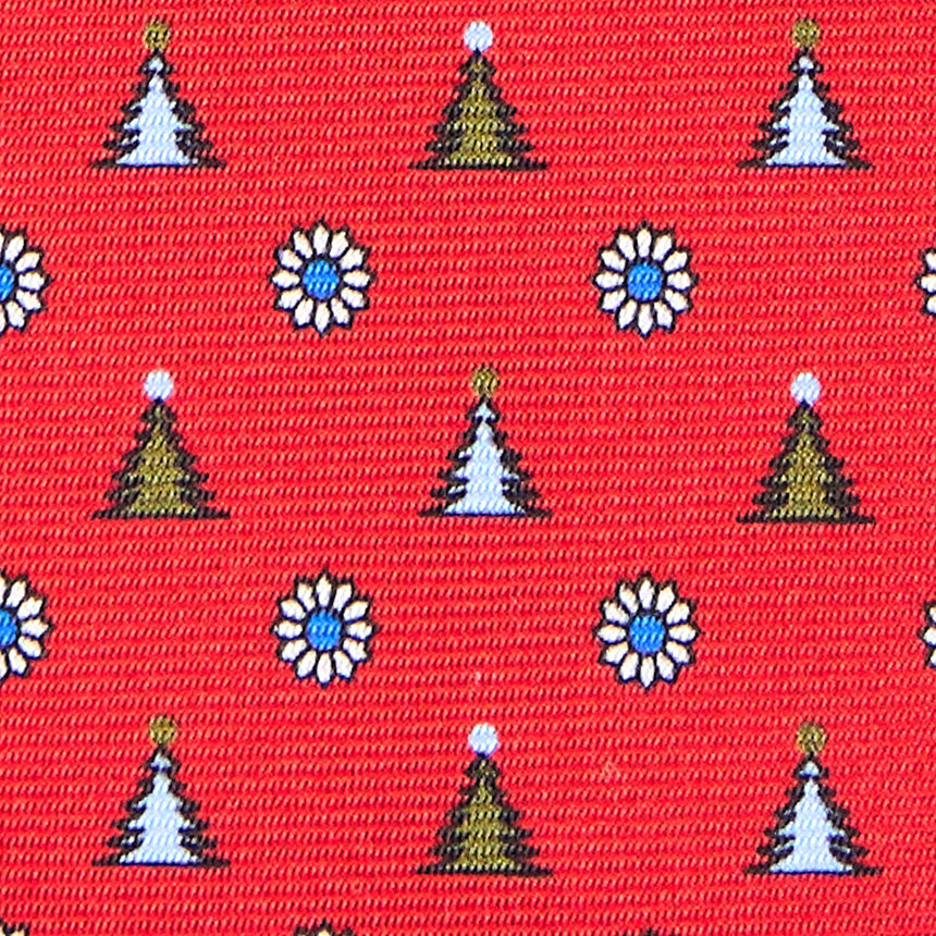 CRAVATTA SARTORIALE CLASSICA IN SETA ROSSA