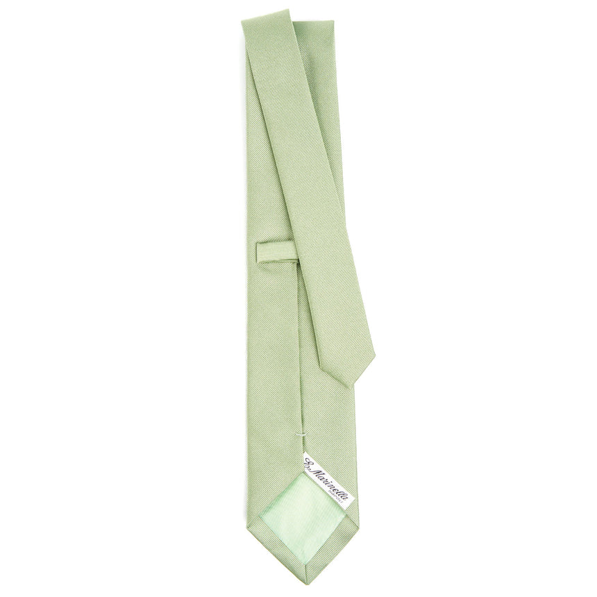 LIGHT GREEN SARTORIAL JACQUARD SILK TIE