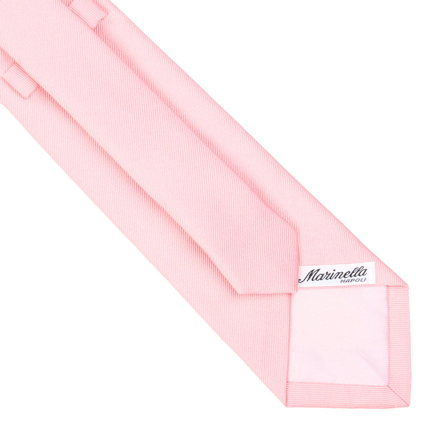 PINK SARTORIAL JACQUARD SILK TIE