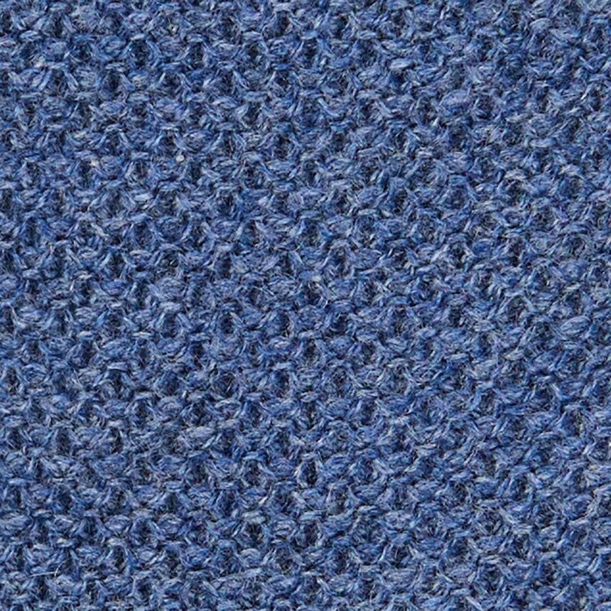BLUE CASHMERE KNITTED TIE