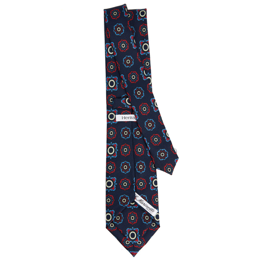 DARK BLUE SILK TIE