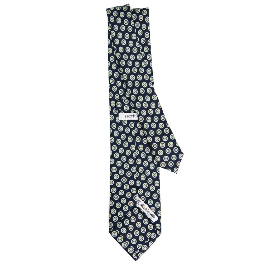 CRAVATTA IN SETA BLU SCURO