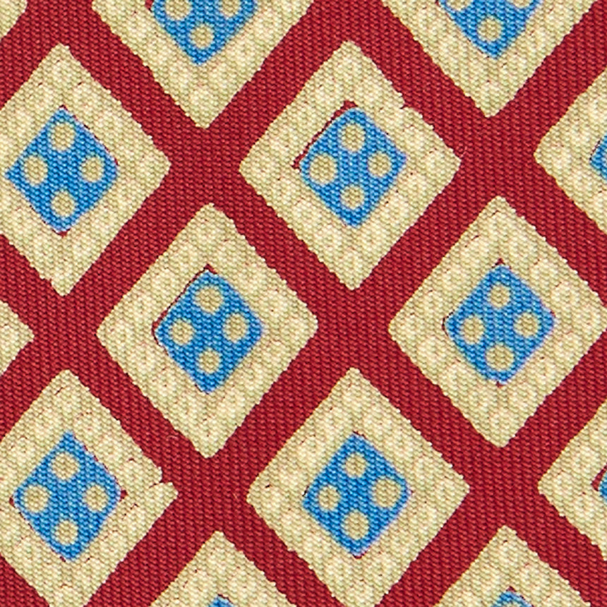 CRAVATTA IN SETA BORDEAUX
