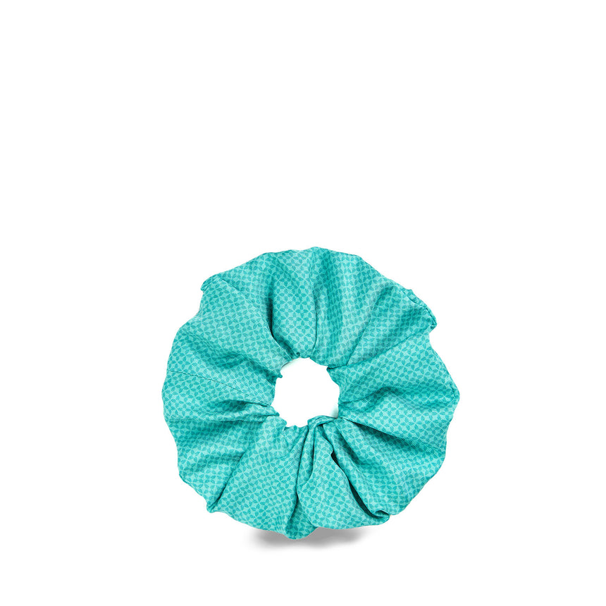 LIGHT GREEN SILK SCRUNCHIE