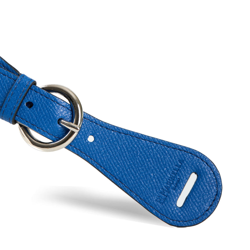 BLUETTE LEATHER SCARF-BUCKLE