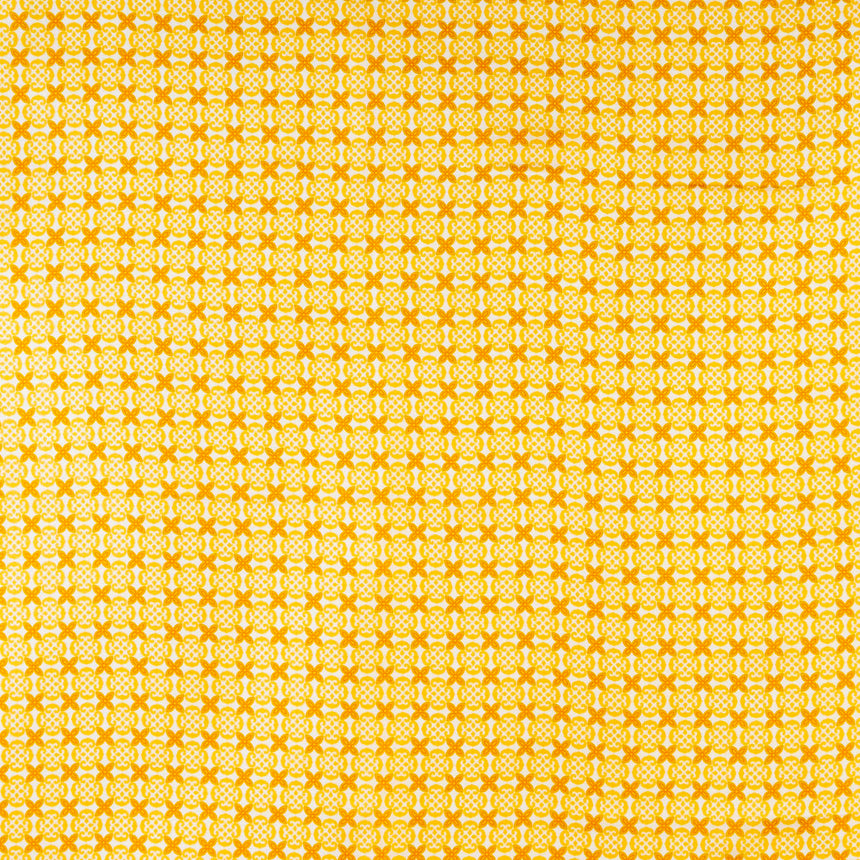 YELLOW SILK SCARF 90