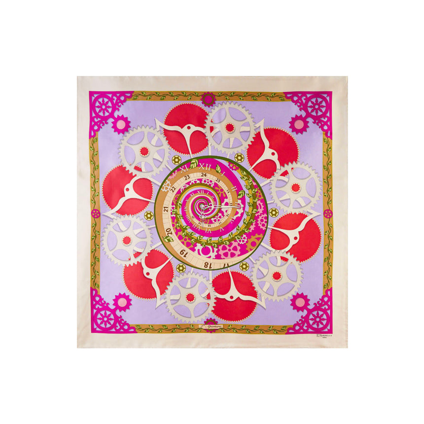 FOULARD IN SETA 90 BEIGE