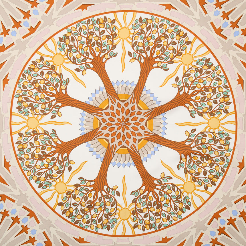 LIGHT BLUE SILK SCARF 90