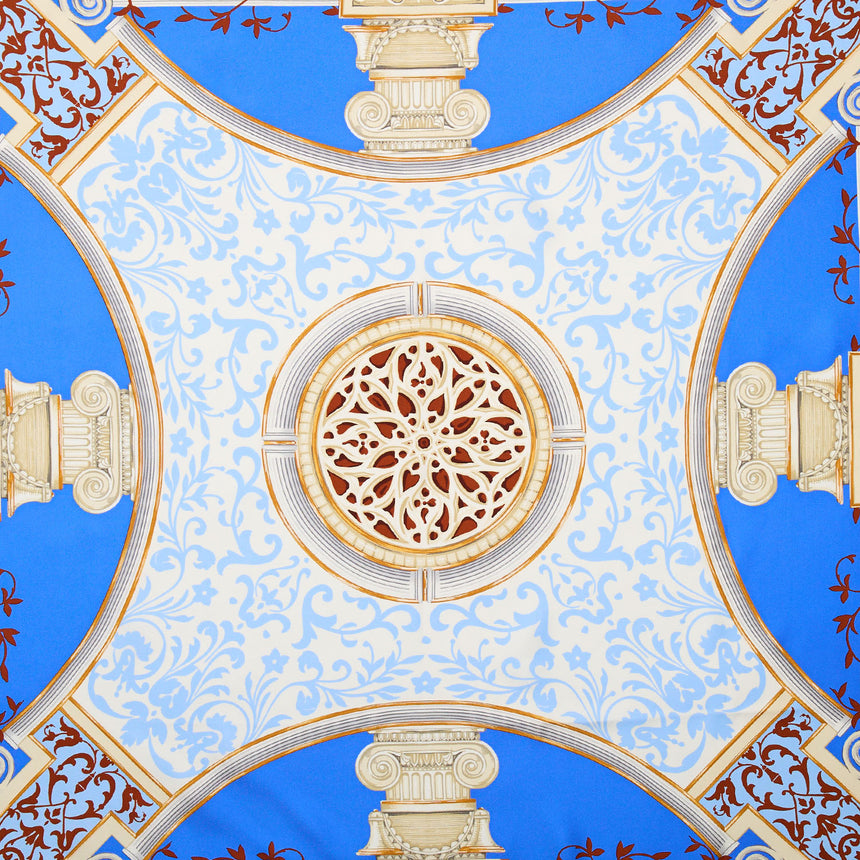 FOULARD IN SETA 90 ARANCIONE