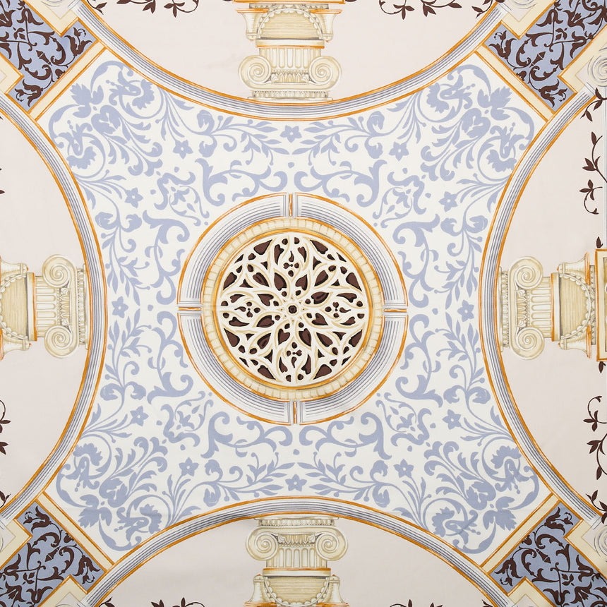 FOULARD IN SETA 90 MARRONE CHIARO