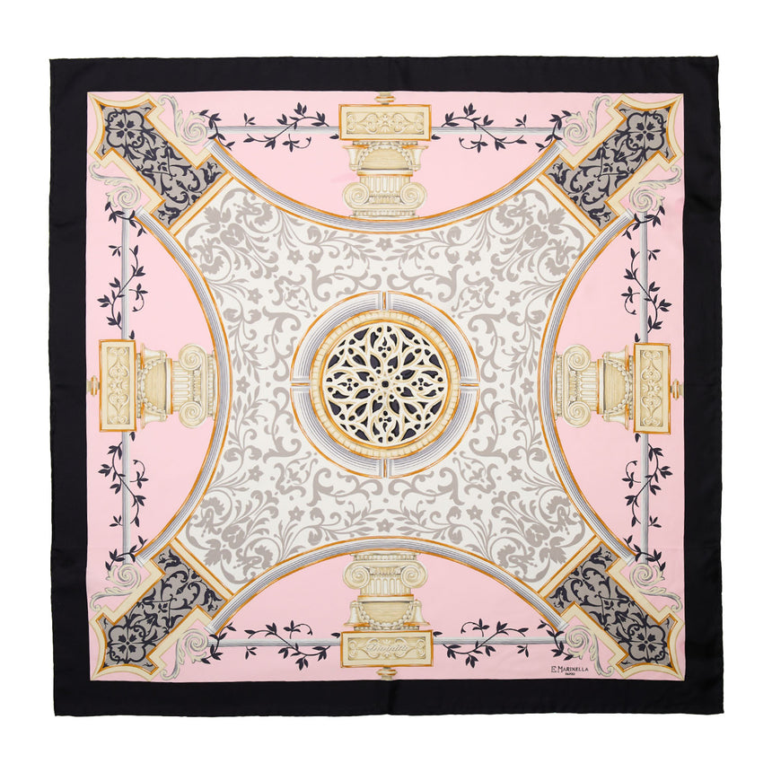 FOULARD IN SETA 90 NERO
